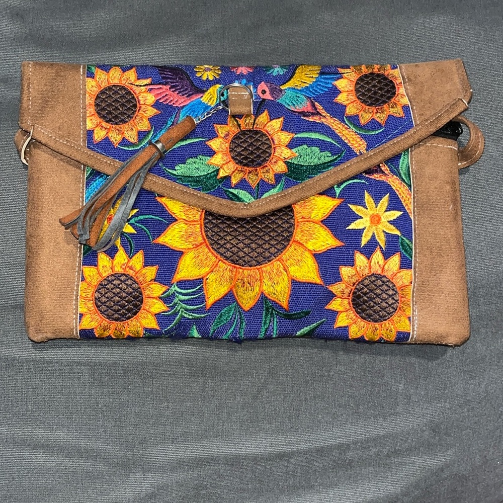 Stylish sunflower bag